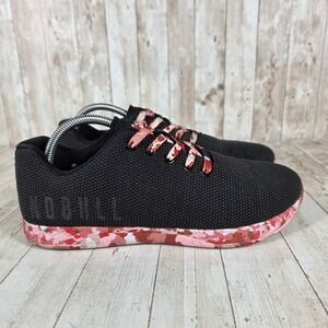 NOBULL Trainer Womens 10.5 Mens 9 Cross Training Black Red Pink Camo Floral